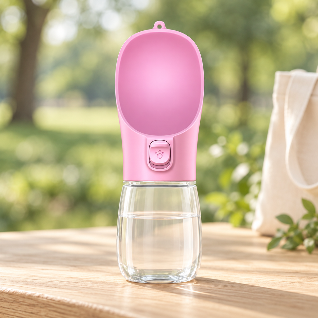 Gourde pour chien — rose